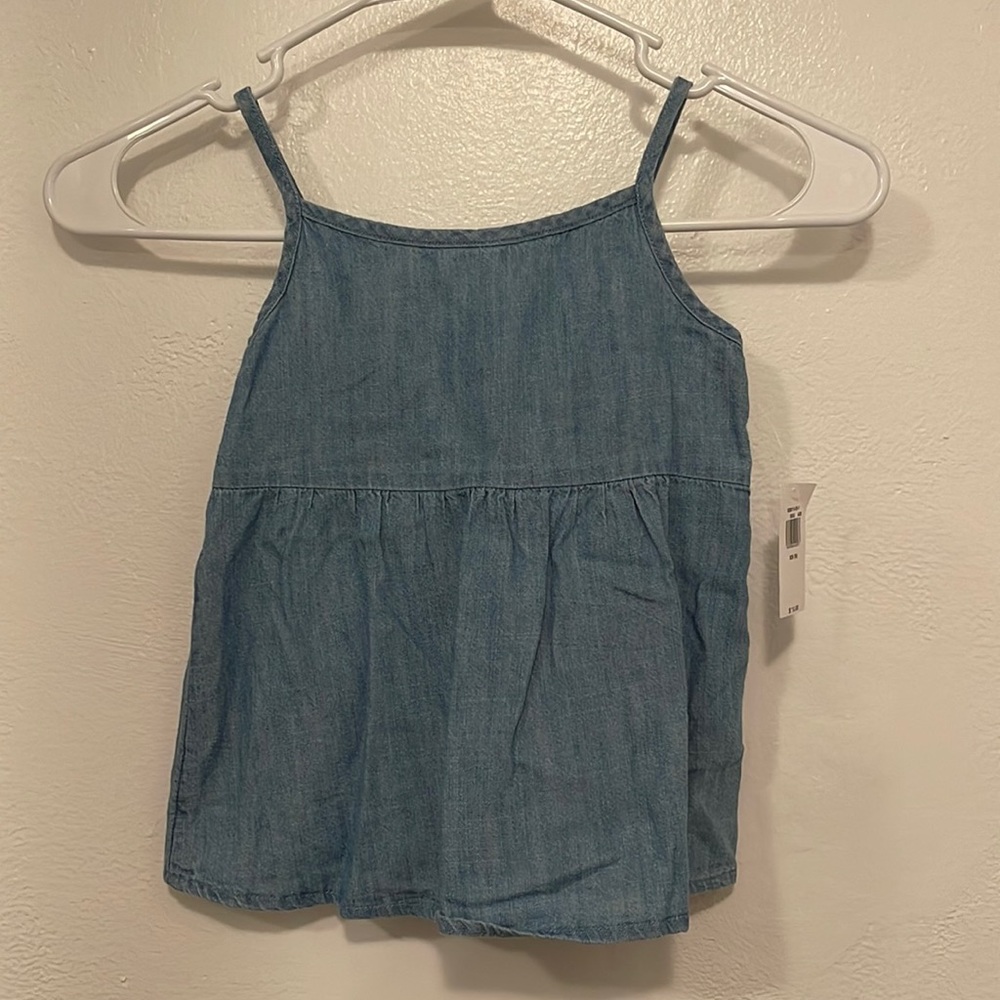 NWT Old Navy Chambray Top - XS (5)